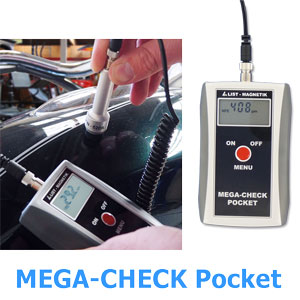 Coating Thickness Meter / Paint Thickness Tester MEGA-CHECK Pocket